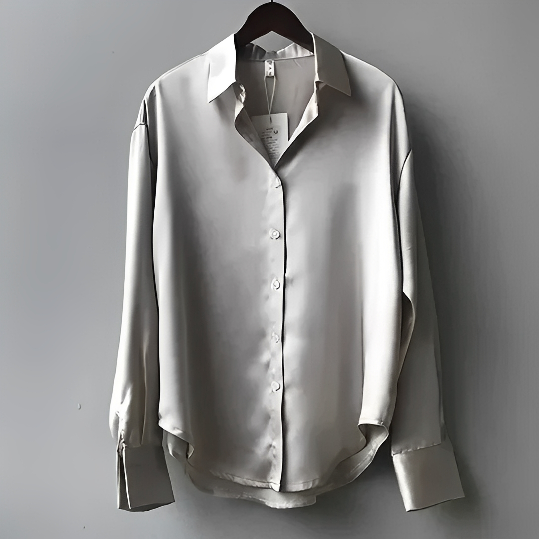 Carlette | Women's Blouse with Ruffled Sleeves, Casual