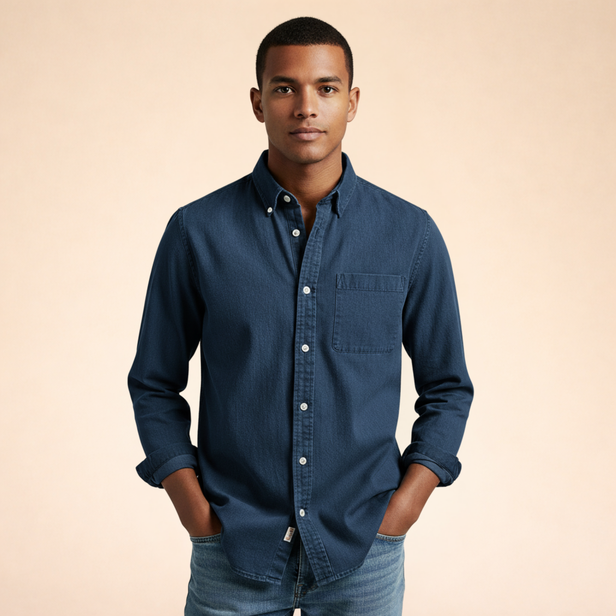 Reid | Men's Stylish Short Sleeve Button-Up Shirt