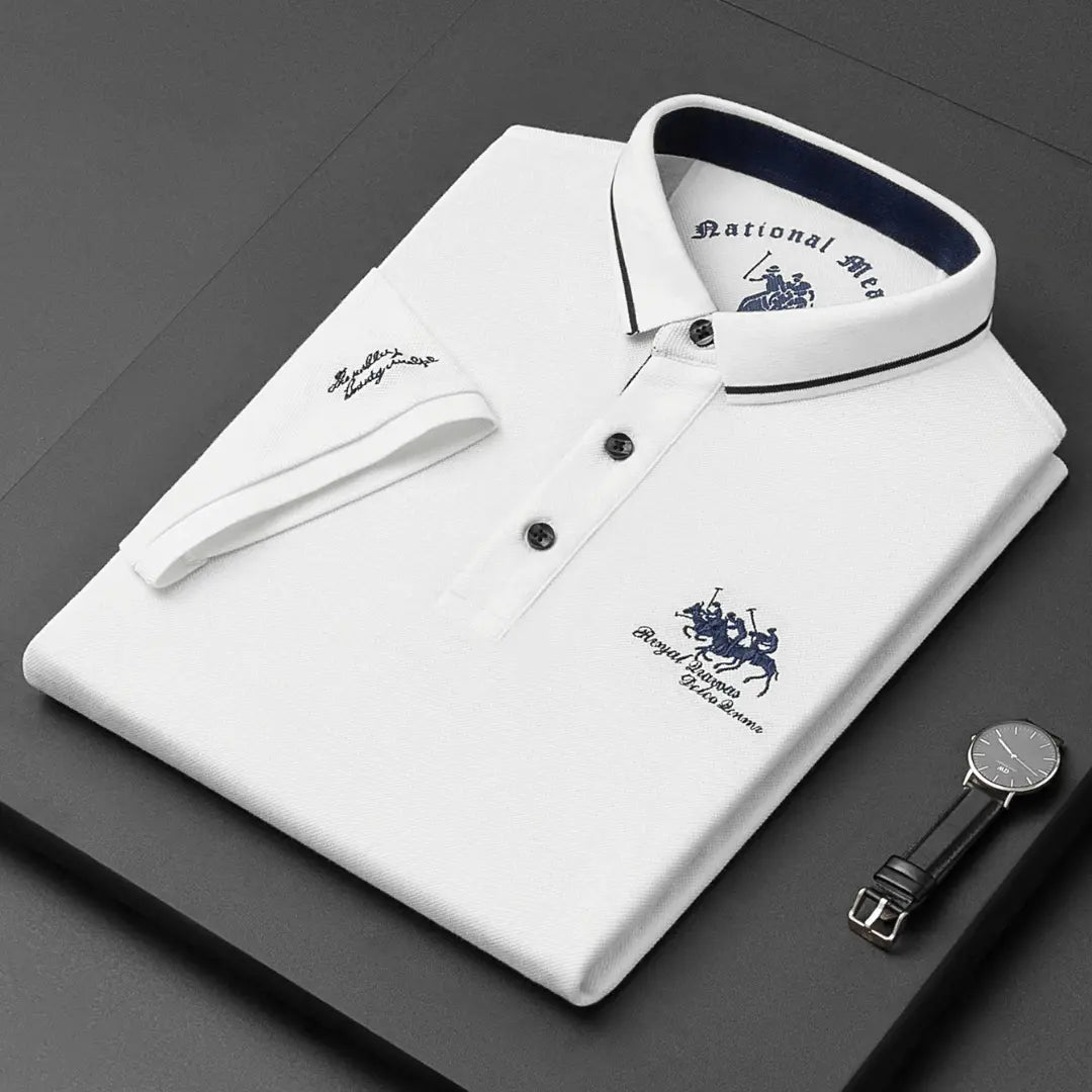 Men's Classic Fit Polo Shirt - Casual Summer