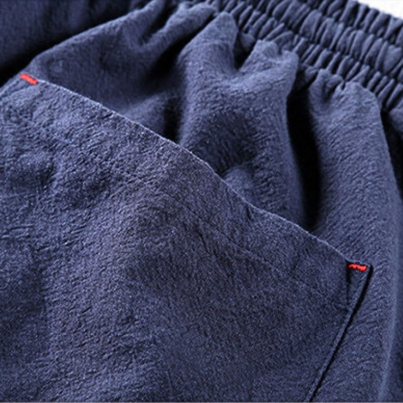 Men's Japan Style Cotton Blend Shorts - Casual Wear
