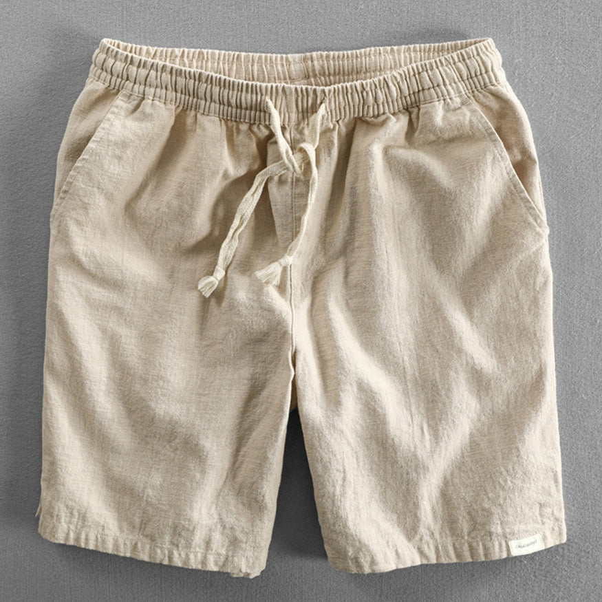 Men's Japan Style Cotton Blend Shorts - Casual Wear