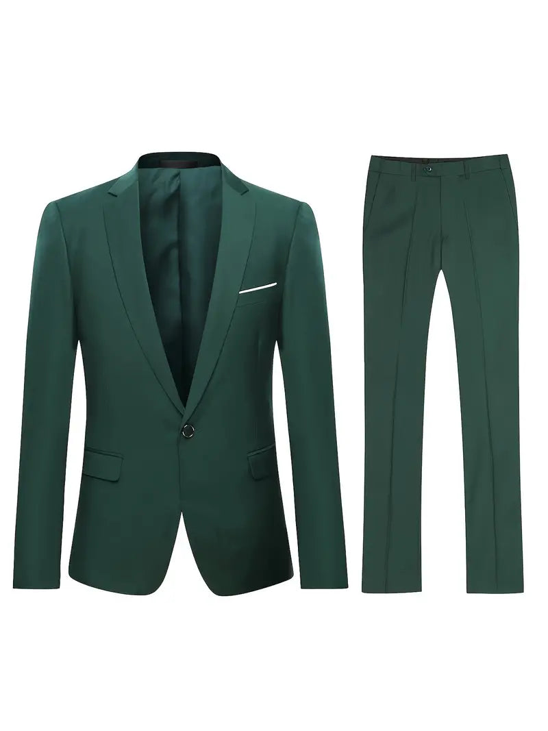 Beau | Men's Tailored Fit Blazer and Trousers Set