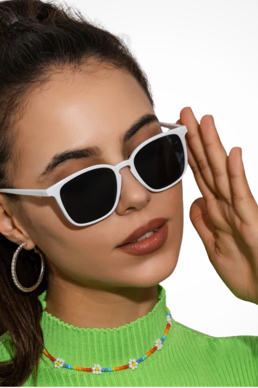 Women's Tortoiseshell Square Frame Sunglasses - Summer Accessory