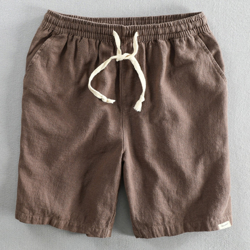 Men's Japan Style Cotton Blend Shorts - Casual Wear