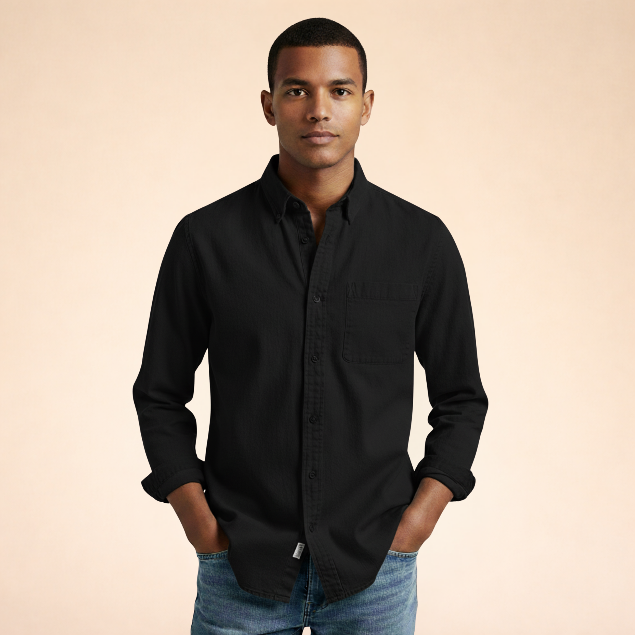 Reid | Men's Stylish Short Sleeve Button-Up Shirt