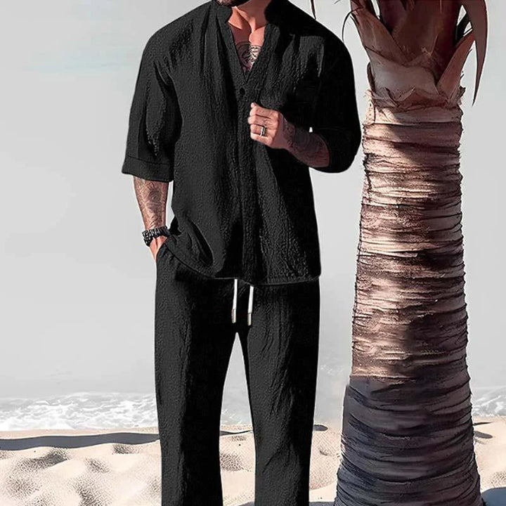 Fox | Men's Stylish 3/4 Sleeve Lounge Set