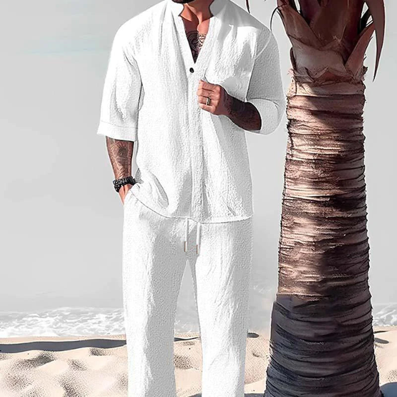 Fox | Men's Stylish 3/4 Sleeve Lounge Set