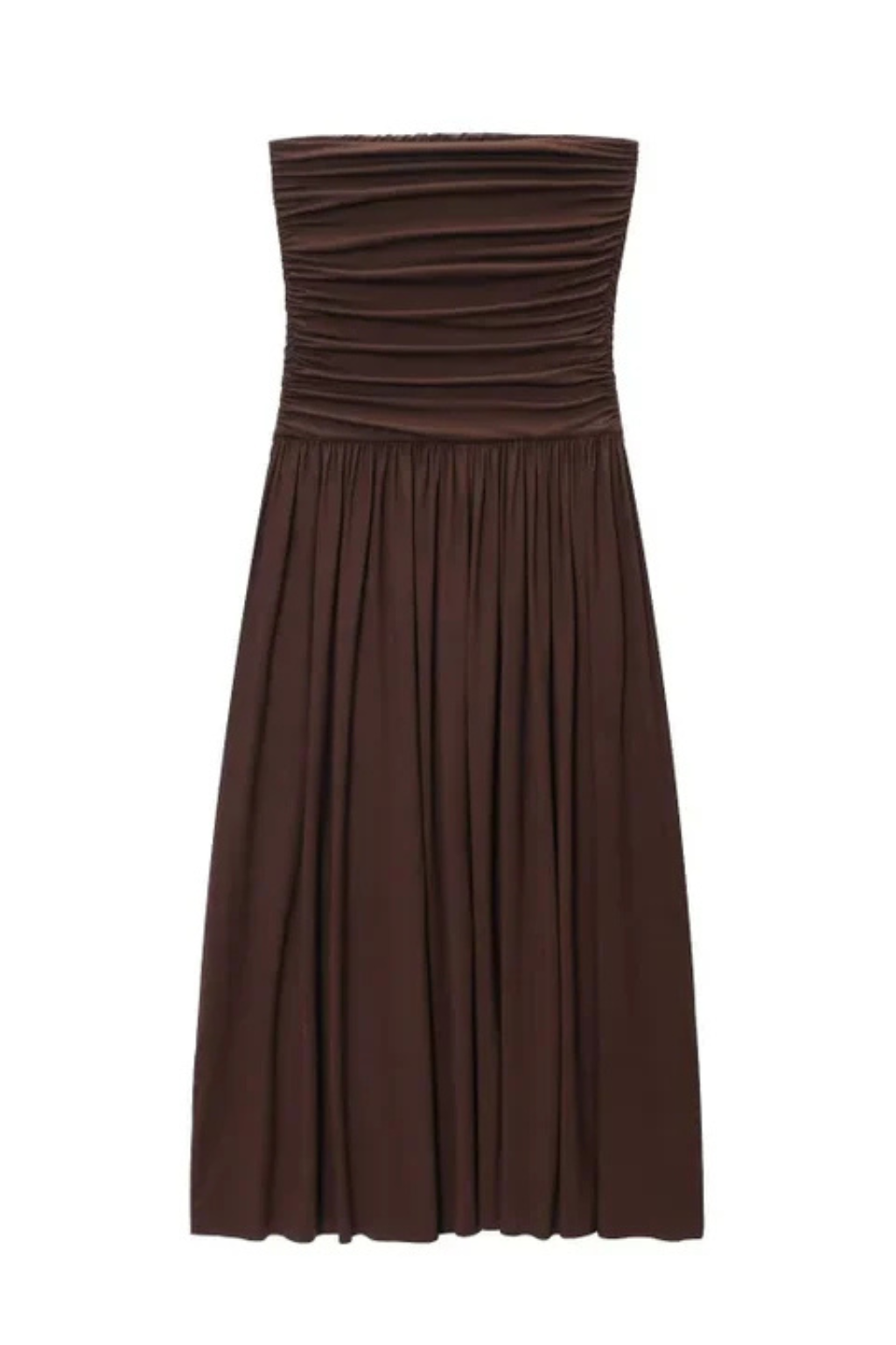 Women's Pleated Chiffon Maxi Dress - Summer Beach