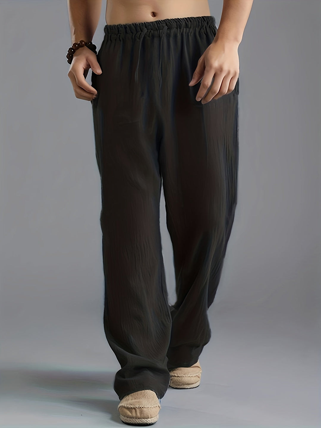 Finn | Men's Casual Linen Trousers