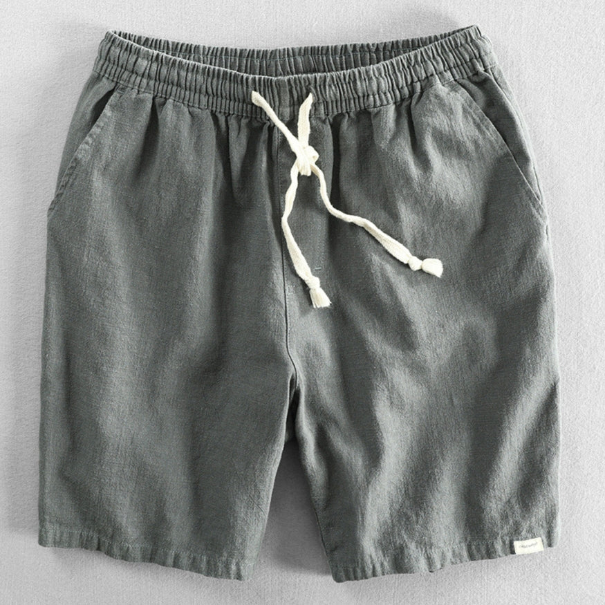 Men's Japan Style Cotton Blend Shorts - Casual Wear