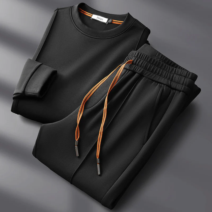 Men's Cotton Tracksuit Top and Bottom Set - Casual Wear