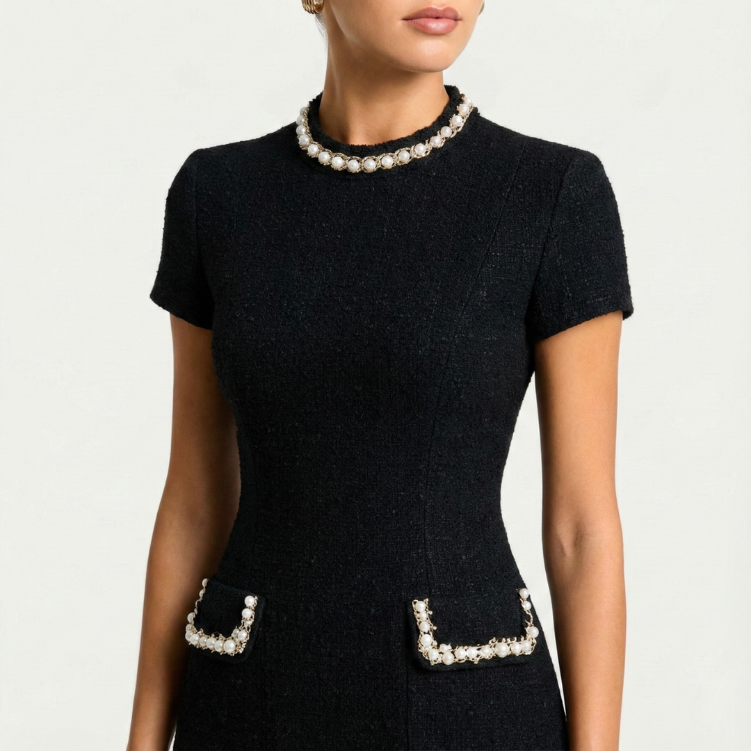 Women's Mini Dress with Pocket Detailing - Casual Summer