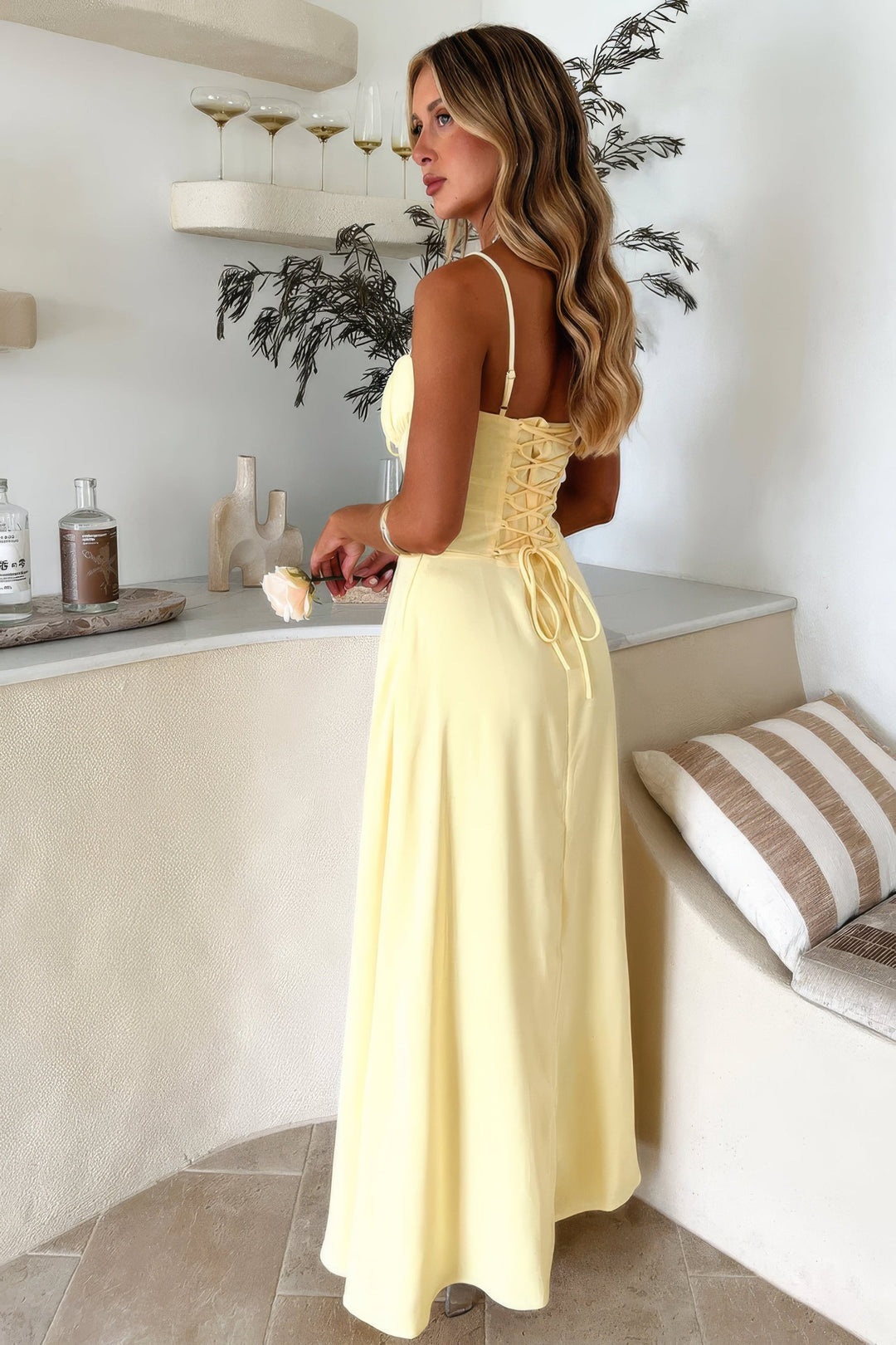 Women's Floral Maxi Dress - Summer Casual