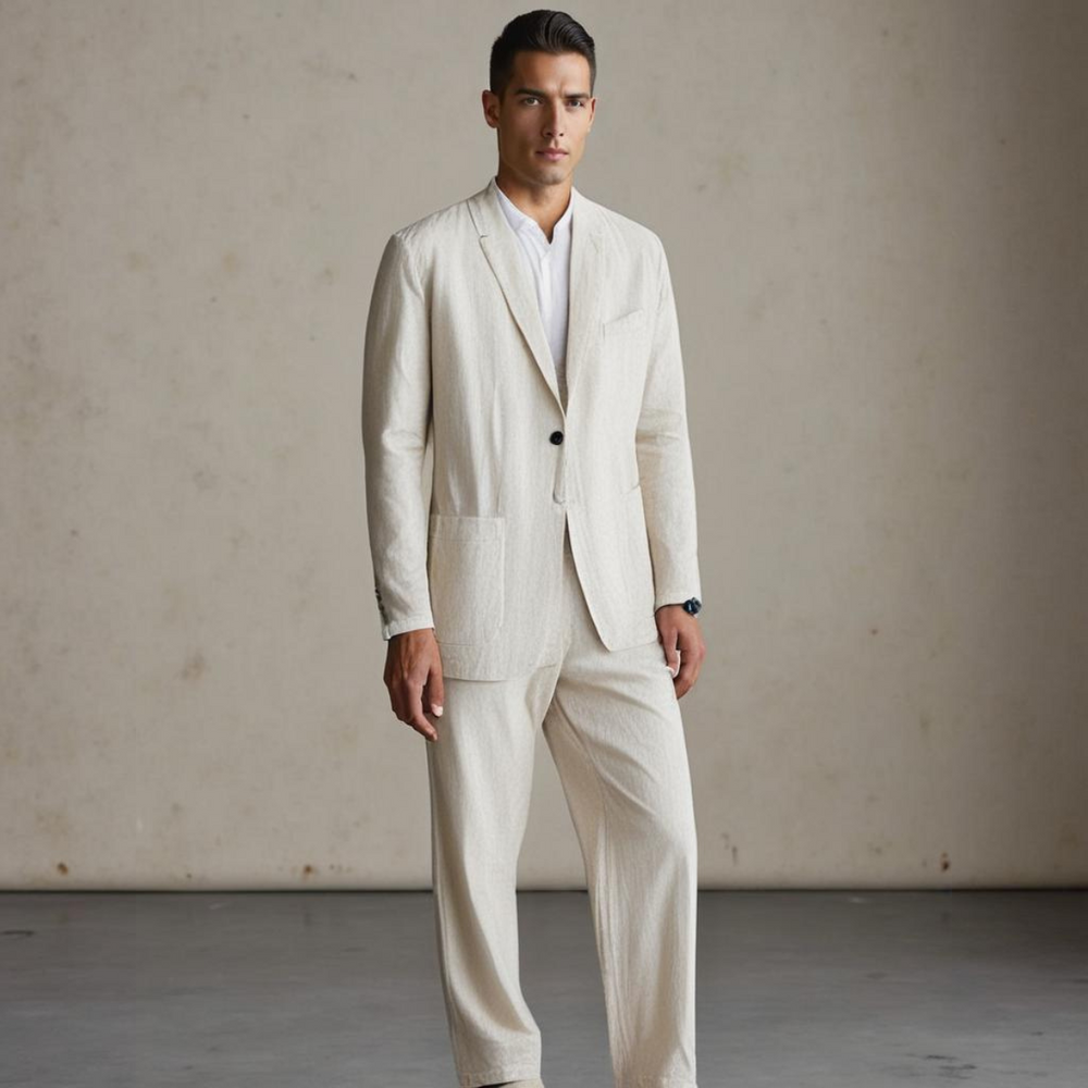 Men's Linen Suit and Set - Casual