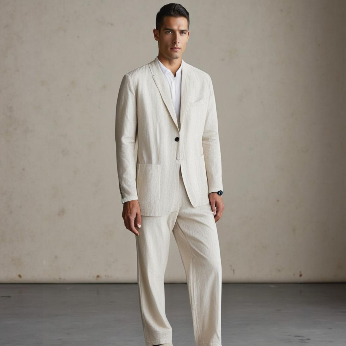 Men's Linen Suit and Set - Casual