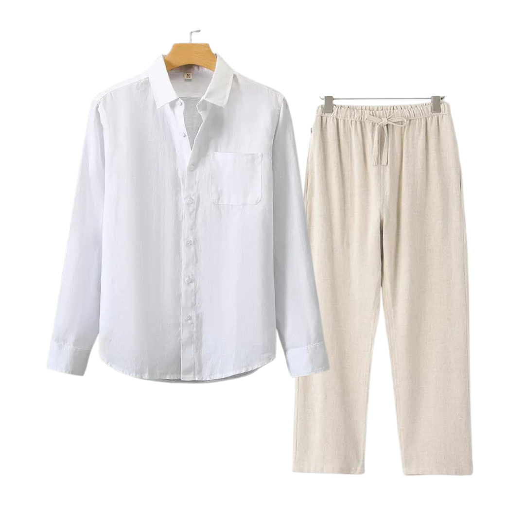 Beau | Men's Casual Cotton Button-Up Shirt