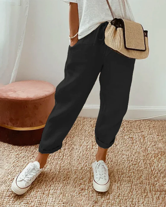 Emily | Women's Bohemian Wide-Leg Pants, Casual