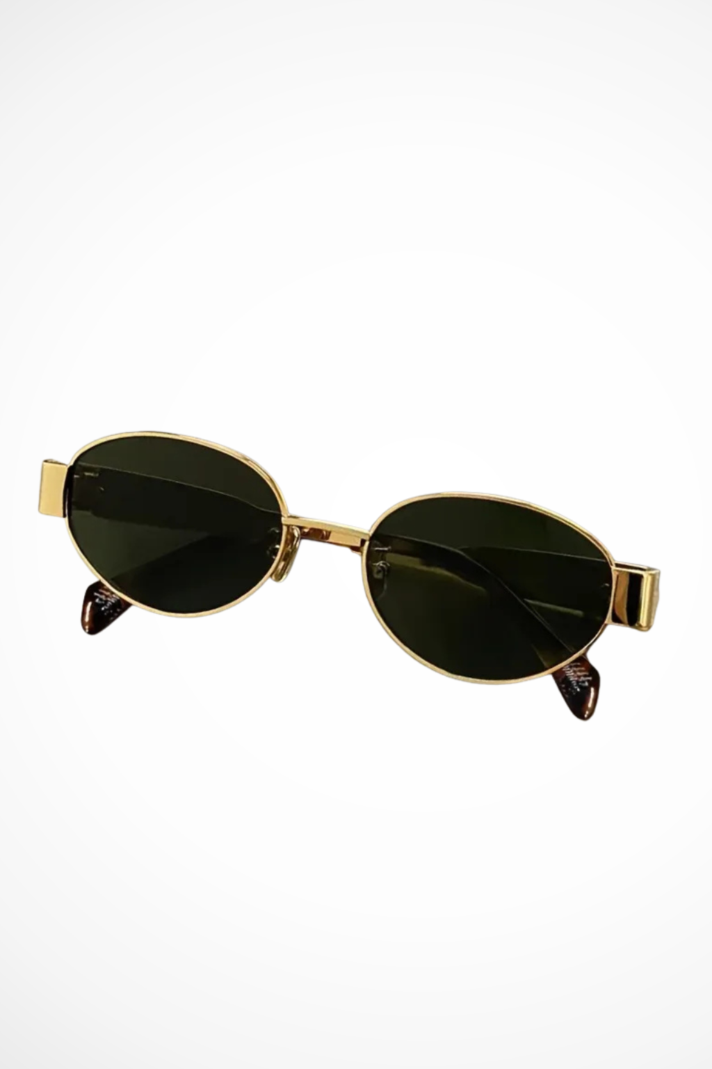 Women's Oval Metal Frame Sunglasses - Summer Casual