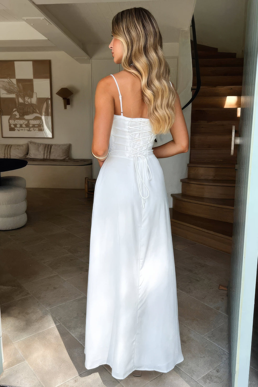 Women's Floral Maxi Dress - Summer Casual