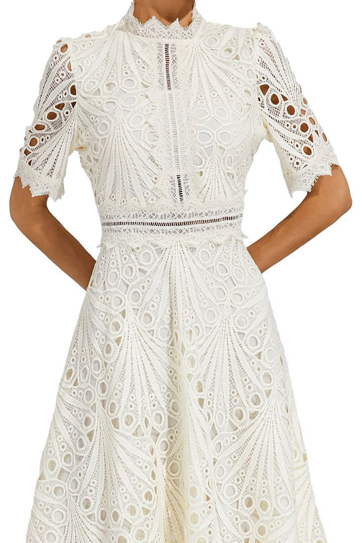 Sophia | Women's Lace Midi Dress, Formal