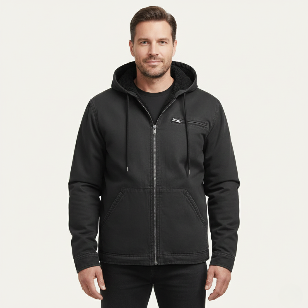 Men's Bomber Jacket with Lining