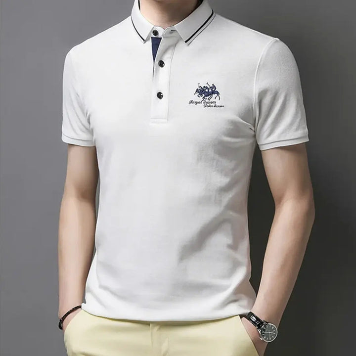 Men's Classic Fit Polo Shirt - Casual Summer
