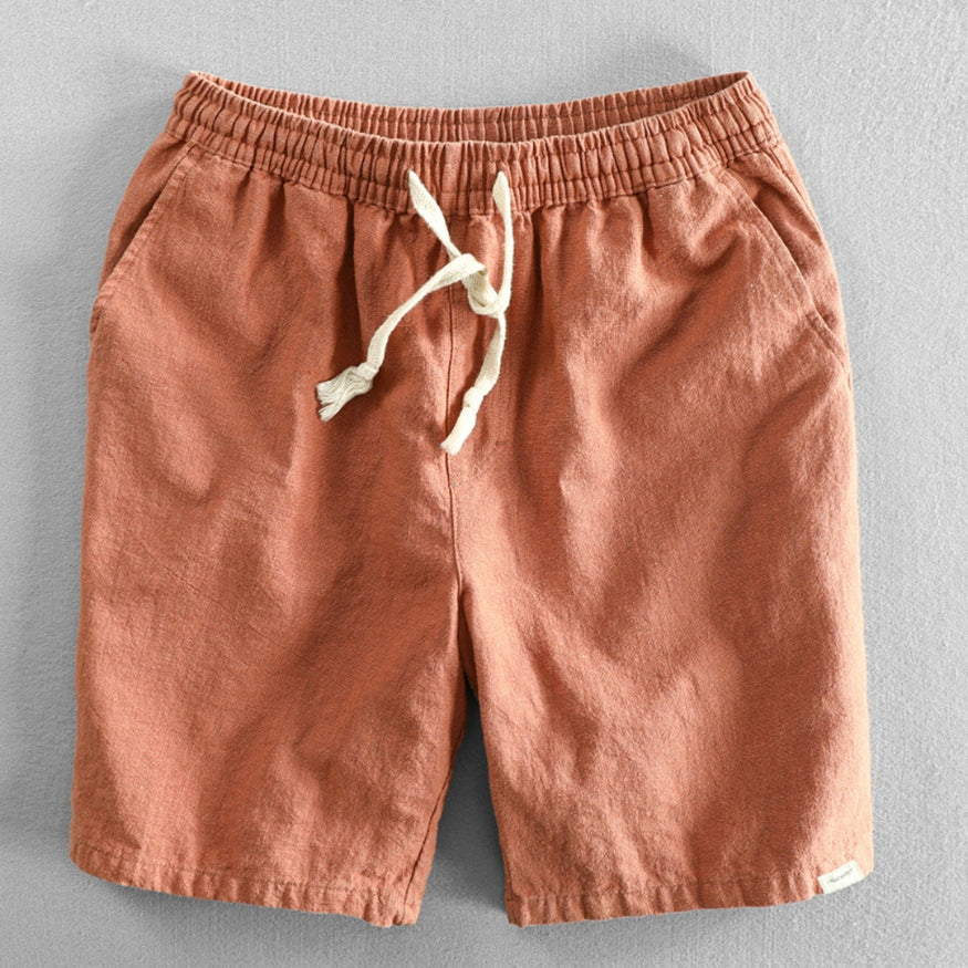 Men's Japan Style Cotton Blend Shorts - Casual Wear