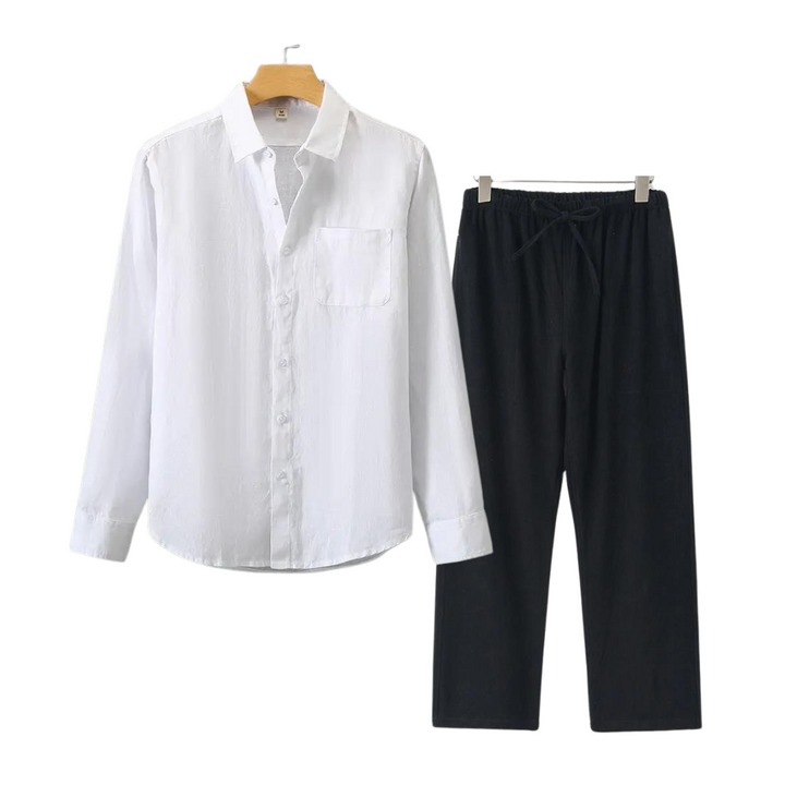 Beau | Men's Casual Cotton Button-Up Shirt
