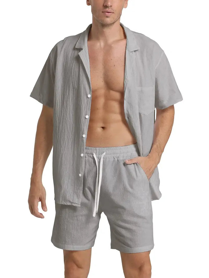 Rhys | Men's Stylish Casual Button-Up Shirt