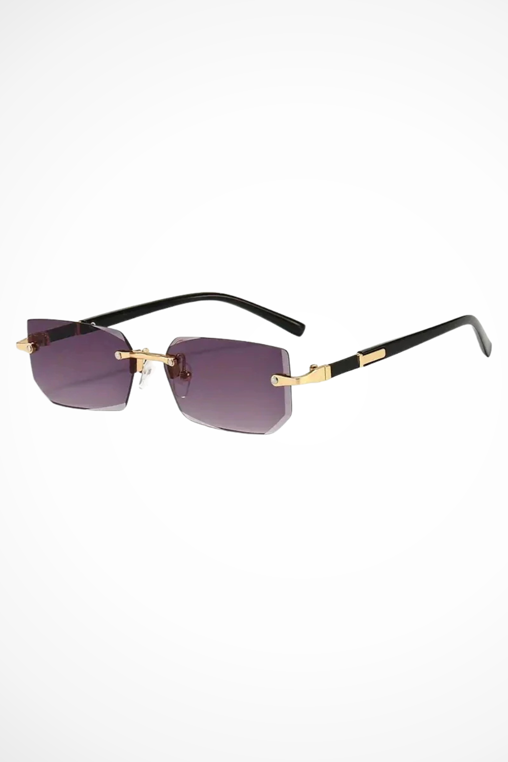 Women's Rimless Rectangle Sunglasses - Summer Casual Wear