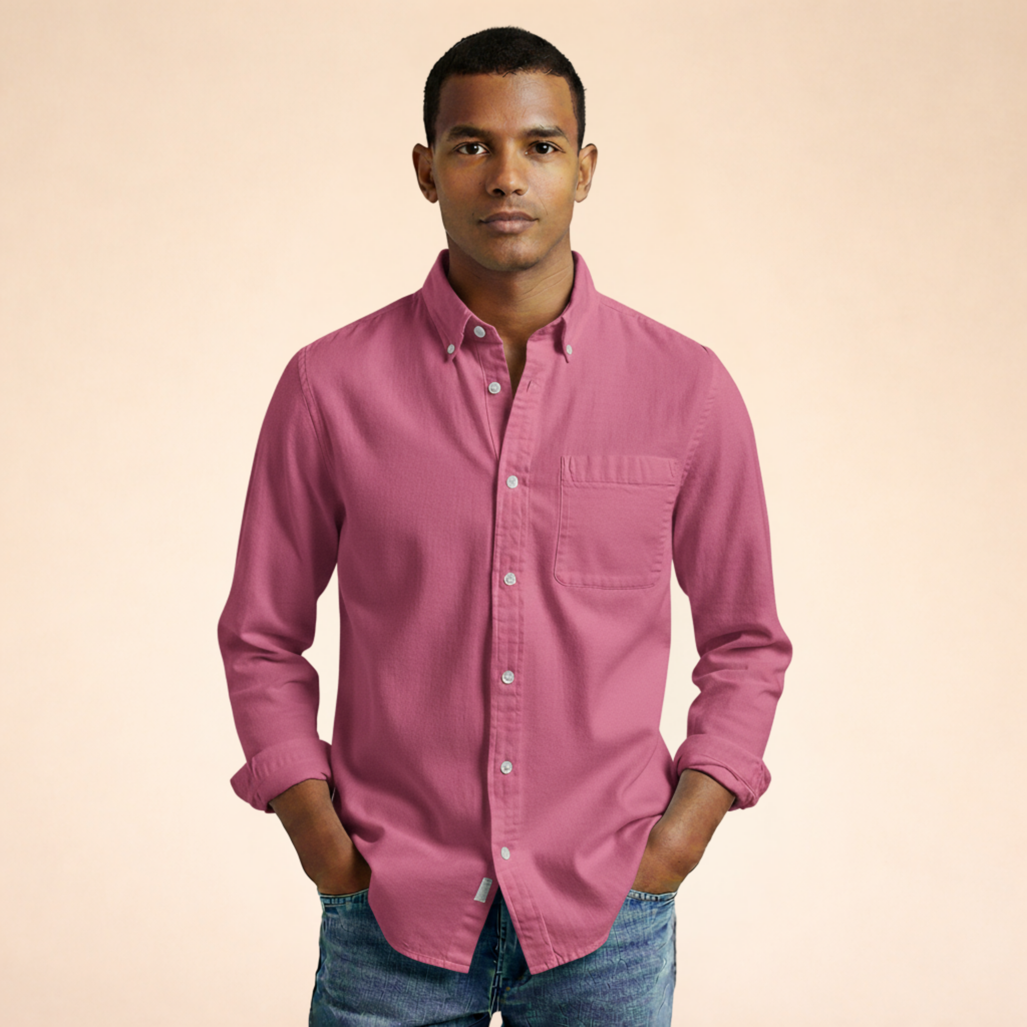 Reid | Men's Stylish Short Sleeve Button-Up Shirt