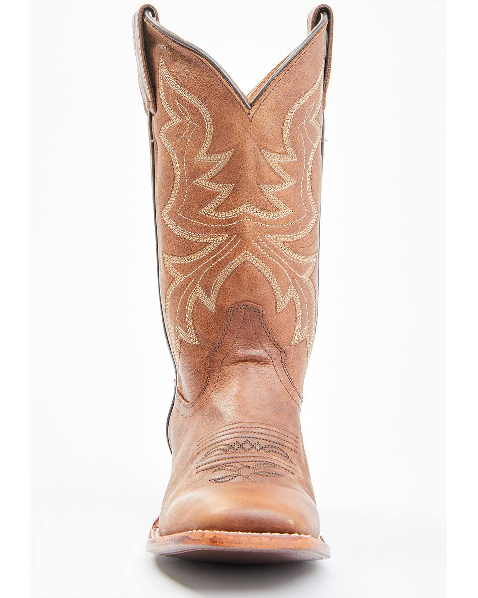 Women's Western Boots - Broad Square Toe Jeannie Style