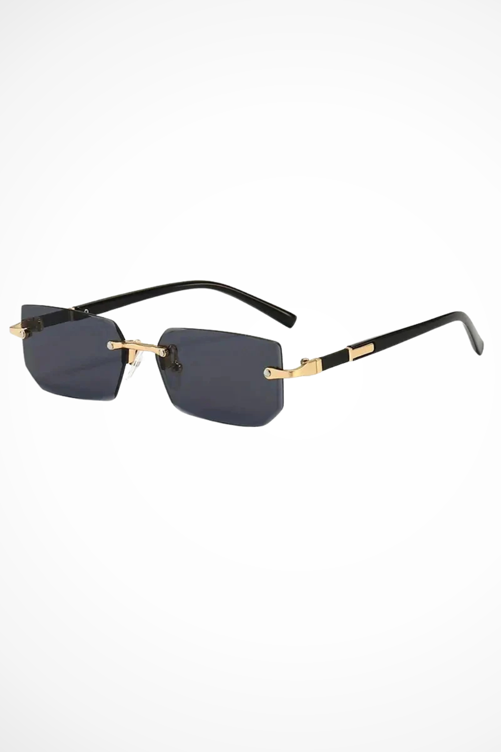 Women's Rimless Rectangle Sunglasses - Summer Casual Wear