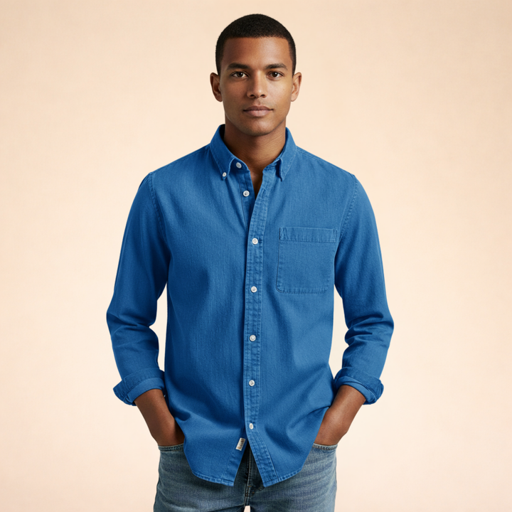 Reid | Men's Stylish Short Sleeve Button-Up Shirt