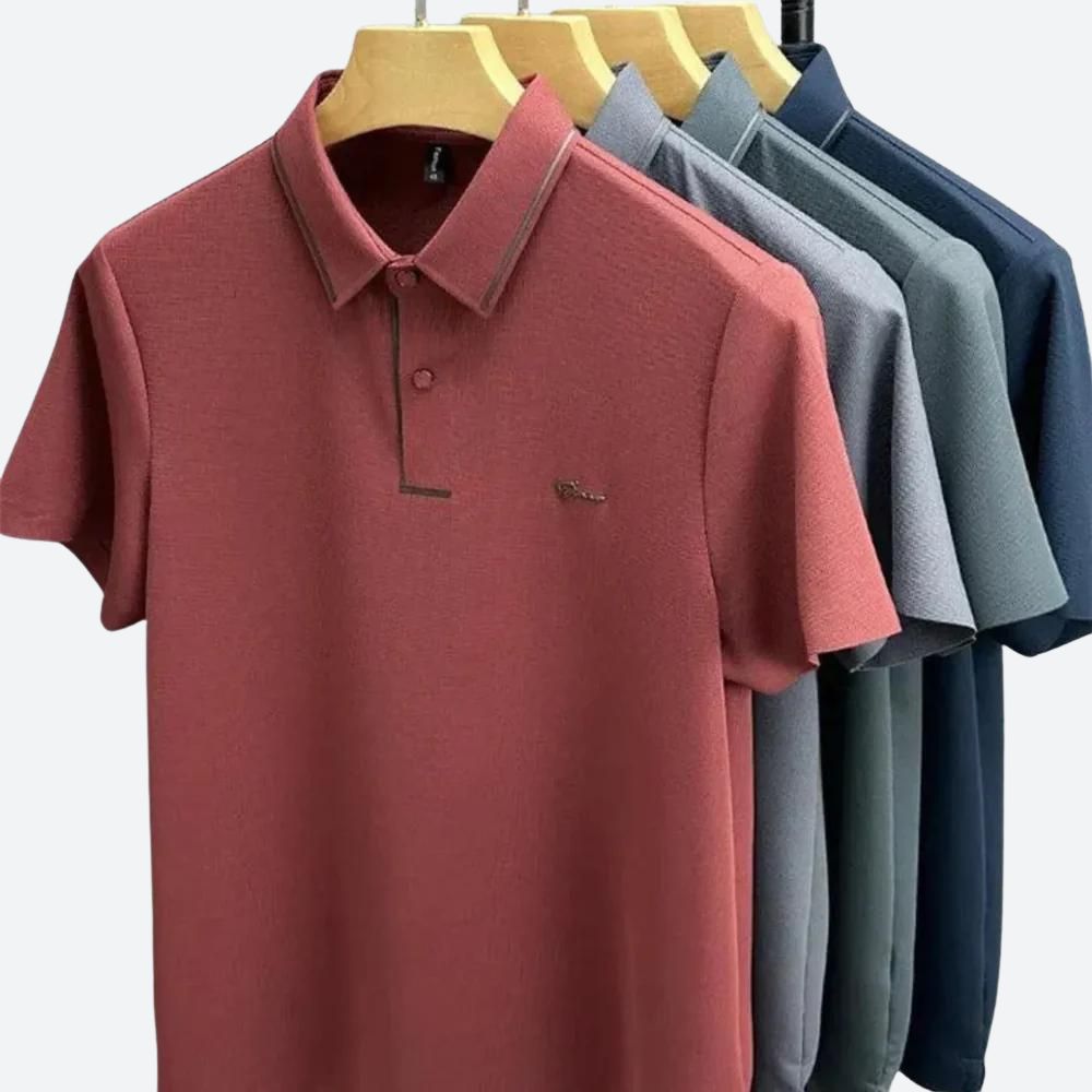 Men's Casual Polo Shirt - Summer Relaxed Fit