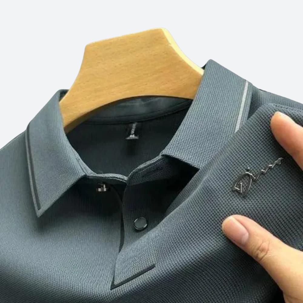 Men's Casual Polo Shirt - Summer Relaxed Fit