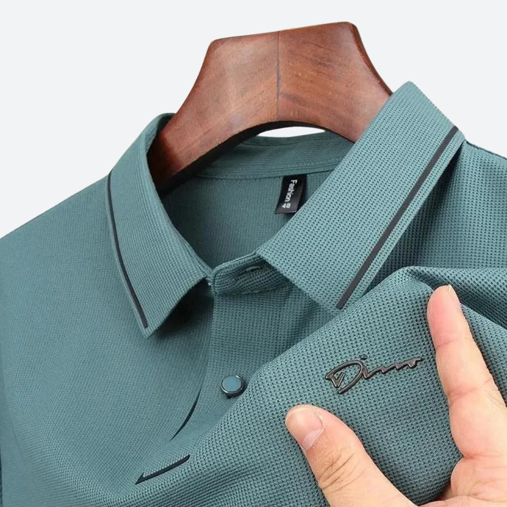 Men's Casual Polo Shirt - Summer Relaxed Fit