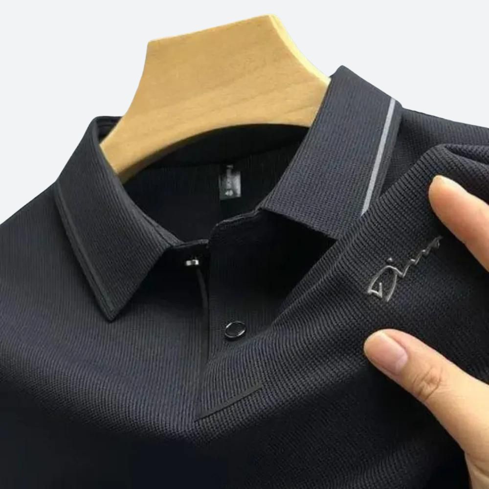 Men's Casual Polo Shirt - Summer Relaxed Fit