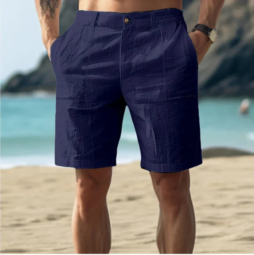 Men's Summer Relaxed Linen Shorts