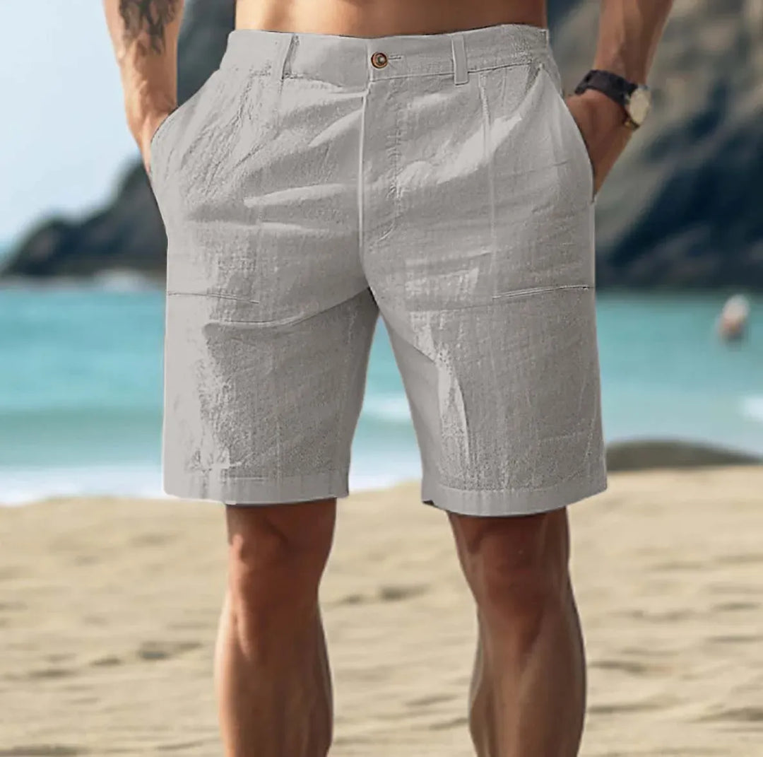 Men's Summer Relaxed Linen Shorts