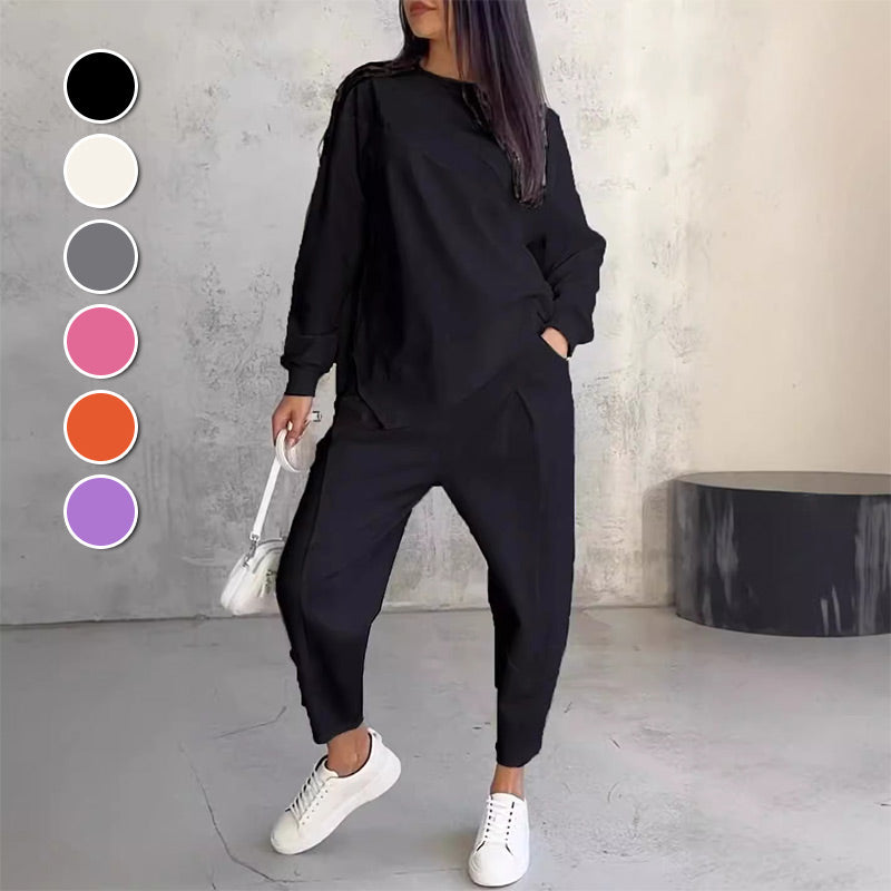 Michelle | Women's Casual Blouse and Pants Set, Everyday Wear