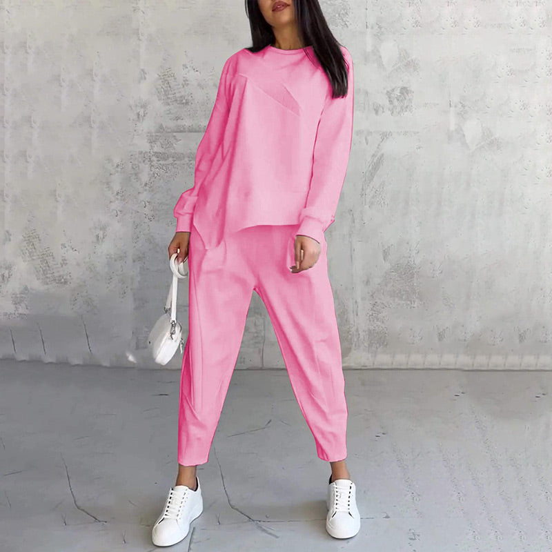 Michelle | Women's Casual Blouse and Pants Set, Everyday Wear