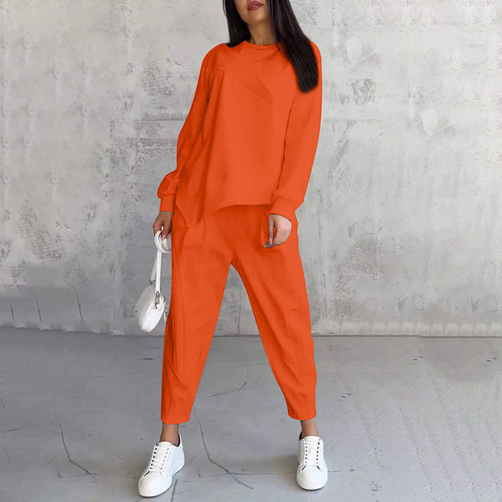 Michelle | Women's Casual Blouse and Pants Set, Everyday Wear