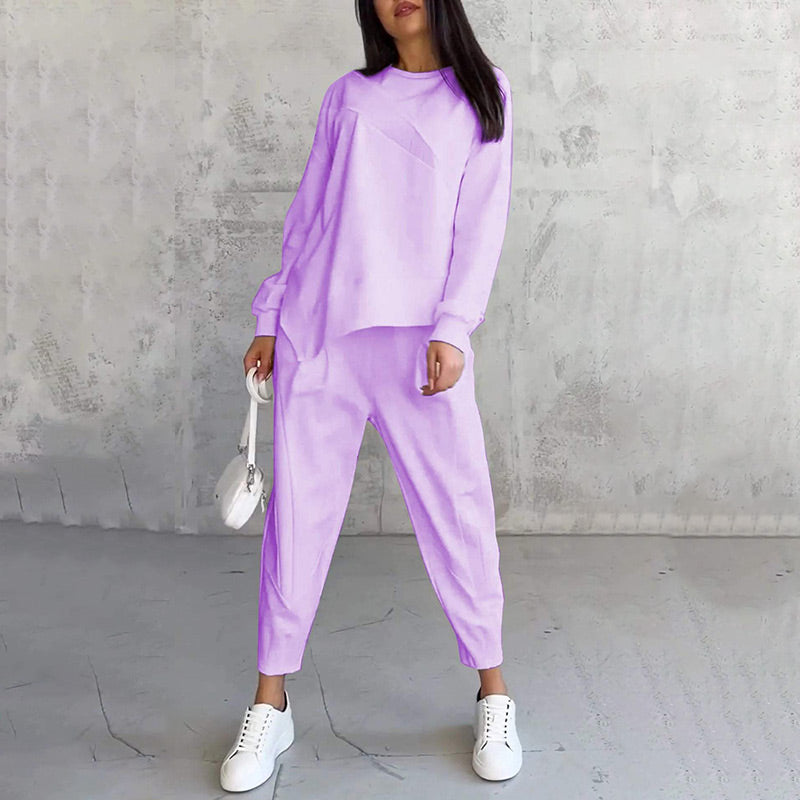 Michelle | Women's Casual Blouse and Pants Set, Everyday Wear