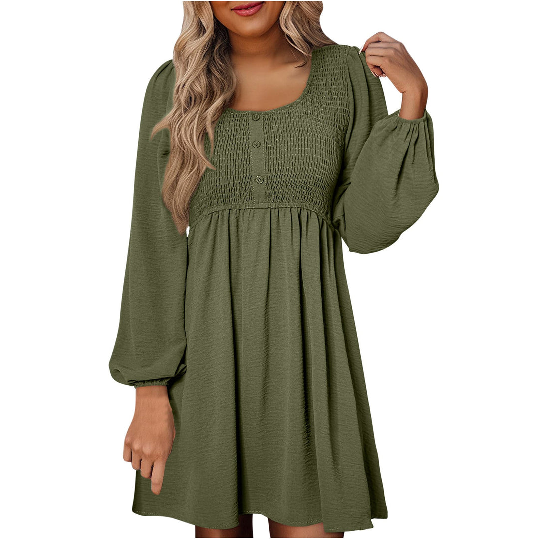 Daisy | Women's Smocked Empire-Waist Mini Dress, Casual