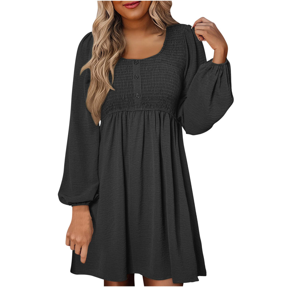 Daisy | Women's Smocked Empire-Waist Mini Dress, Casual