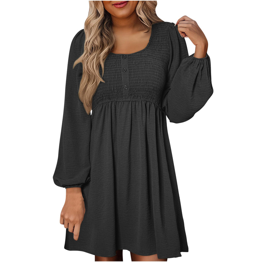 Daisy | Women's Smocked Empire-Waist Mini Dress, Casual
