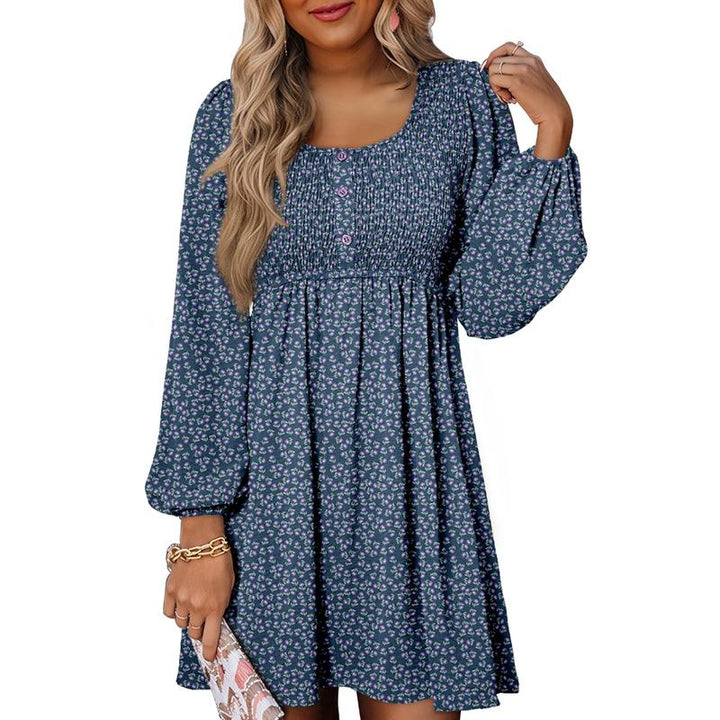 Daisy | Women's Smocked Empire-Waist Mini Dress, Casual