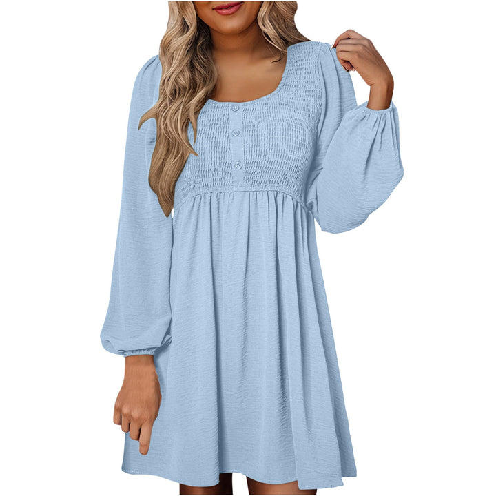 Daisy | Women's Smocked Empire-Waist Mini Dress, Casual