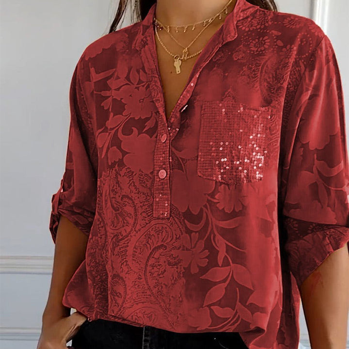 Sophie | Women's Casual Short Sleeve Blouse, Everyday Wear